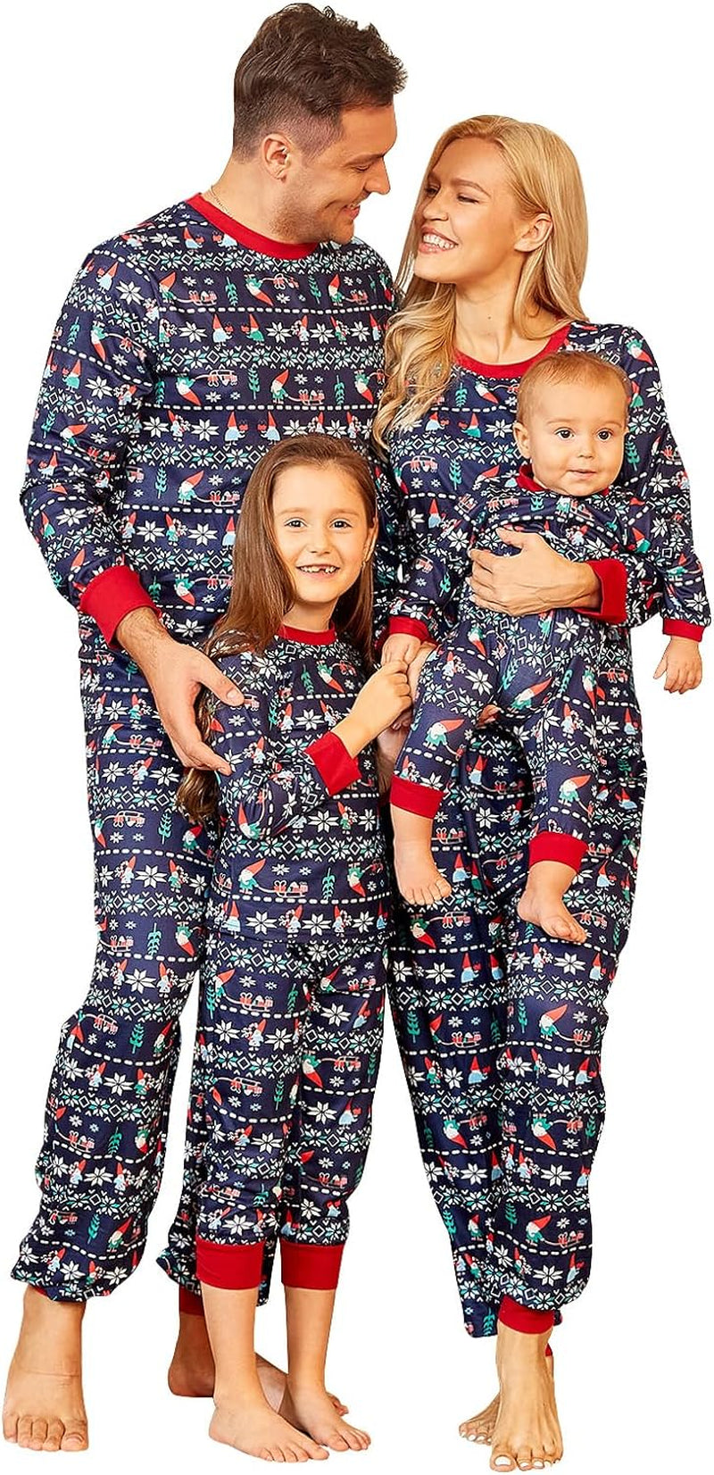 Family Matching Christmas Pajamas: Mommy and Me Coordinated Outfits